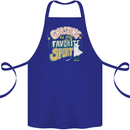 Ghosting Sport Funny Anti Valentines Day Cotton Apron 100% Organic Royal Blue
