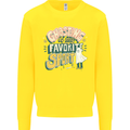 Ghosting Sport Funny Anti Valentines Day Kids Sweatshirt Jumper Yellow