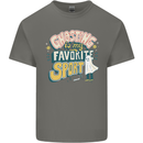 Ghosting Sport Funny Anti Valentines Day Kids T-Shirt Childrens Charcoal