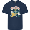 Ghosting Sport Funny Anti Valentines Day Kids T-Shirt Childrens Navy Blue