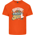 Ghosting Sport Funny Anti Valentines Day Kids T-Shirt Childrens Orange