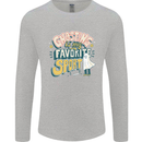 Ghosting Sport Funny Anti Valentines Day Mens Long Sleeve T-Shirt Sports Grey
