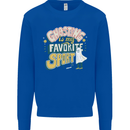 Ghosting Sport Funny Anti Valentines Day Mens Sweatshirt Jumper Royal Blue