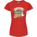 Ghosting Sport Funny Anti Valentines Day Womens Petite Cut T-Shirt Red
