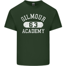 Gilmour Academy 63 Distressed Mens Cotton T-Shirt Tee Top Forest Green