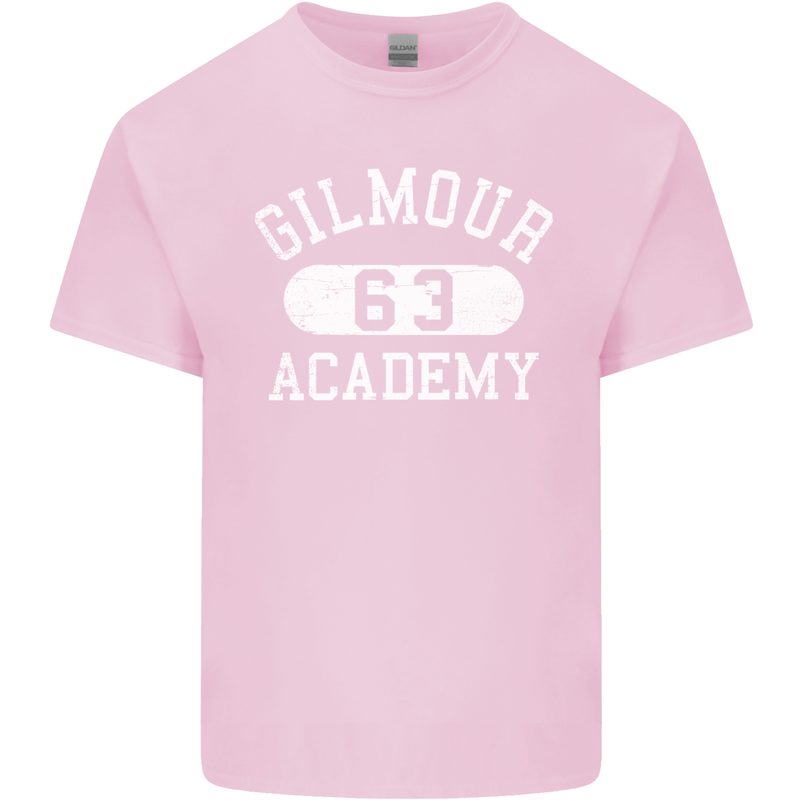 Gilmour Academy 63 Distressed Mens Cotton T-Shirt Tee Top Light Pink