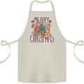 Gingerbread Man Merry Christmas Cotton Apron 100% Organic Natural