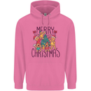 Gingerbread Man Merry Christmas Mens 80% Cotton Hoodie Azelea