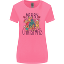 Gingerbread Man Merry Christmas Womens Wider Cut T-Shirt Azalea