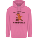 Gingerbread Man Unicorn Christmas Childrens Kids Hoodie Azalea