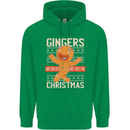 Gingers Are for Life Not Just for Christmas Childrens Kids Hoodie Irish Green