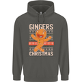 Gingers Are for Life Not Just for Christmas Childrens Kids Hoodie Storm Grey
