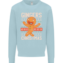 Gingers Are for Life Not Just for Christmas Kids Sweatshirt Jumper Light Blue