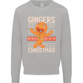 Gingers Are for Life Not Just for Christmas Kids Sweatshirt Jumper Sports Grey
