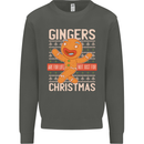 Gingers Are for Life Not Just for Christmas Kids Sweatshirt Jumper Storm Grey