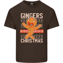 Gingers Are for Life Not Just for Christmas Kids T-Shirt Childrens Chocolate