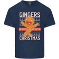 Gingers Are for Life Not Just for Christmas Kids T-Shirt Childrens Navy Blue