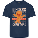 Gingers Are for Life Not Just for Christmas Kids T-Shirt Childrens Navy Blue