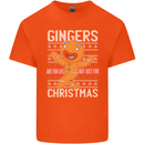Gingers Are for Life Not Just for Christmas Kids T-Shirt Childrens Orange