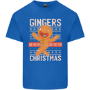 Gingers Are for Life Not Just for Christmas Kids T-Shirt Childrens Royal Blue