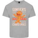 Gingers Are for Life Not Just for Christmas Kids T-Shirt Childrens Sports Grey