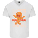 Gingers Are for Life Not Just for Christmas Mens V-Neck Cotton T-Shirt White