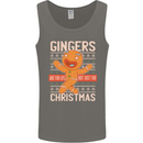 Gingers Are for Life Not Just for Christmas Mens Vest Tank Top Charcoal