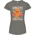 Gingers Are for Life Not Just for Christmas Womens Petite Cut T-Shirt Charcoal