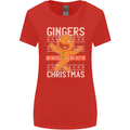 Gingers Are for Life Not Just for Christmas Womens Wider Cut T-Shirt Red