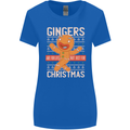 Gingers Are for Life Not Just for Christmas Womens Wider Cut T-Shirt Royal Blue