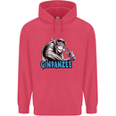 Ginpanzee Funny Gin Drinker Monkey Alcohol Childrens Kids Hoodie Heliconia