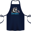 Ginpanzee Funny Gin Drinker Monkey Alcohol Cotton Apron 100% Organic Navy Blue