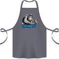 Ginpanzee Funny Gin Drinker Monkey Alcohol Cotton Apron 100% Organic Steel