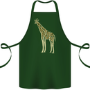 Giraffe Ecology Cotton Apron 100% Organic Forest Green