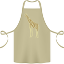 Giraffe Ecology Cotton Apron 100% Organic Khaki
