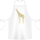 Giraffe Ecology Cotton Apron 100% Organic White