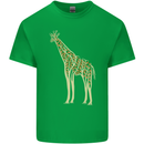 Giraffe Ecology Kids T-Shirt Childrens Irish Green