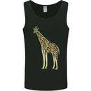 Giraffe Ecology Mens Vest Tank Top Black
