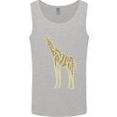Giraffe Ecology Mens Vest Tank Top Sports Grey
