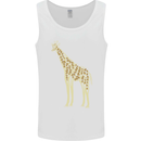 Giraffe Ecology Mens Vest Tank Top White