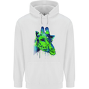 Giraffe Watercolour Childrens Kids Hoodie White
