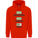 Girlfriend Fiance Wife Loading Engagement Mens 80% Cotton Hoodie Bright Red