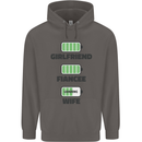 Girlfriend Fiance Wife Loading Engagement Mens 80% Cotton Hoodie Charcoal