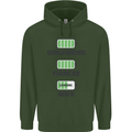 Girlfriend Fiance Wife Loading Engagement Mens 80% Cotton Hoodie Forest Green
