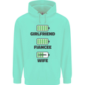 Girlfriend Fiance Wife Loading Engagement Mens 80% Cotton Hoodie Peppermint