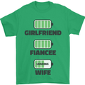 Girlfriend Fiance Wife Loading Engagement Mens T-Shirt Cotton Gildan Irish Green