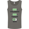 Girlfriend Fiance Wife Loading Engagement Mens Vest Tank Top Charcoal