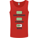 Girlfriend Fiance Wife Loading Engagement Mens Vest Tank Top Red