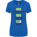 Girlfriend Fiance Wife Loading Engagement Womens Wider Cut T-Shirt Royal Blue