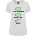 Girlfriend Fiance Wife Loading Engagement Womens Wider Cut T-Shirt White